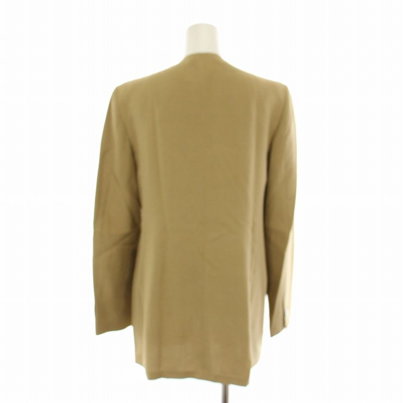 MaxMara ツィード　ベージュ スーツ セット　サイズ42 マックスマーラ MAX MARA スーツ セットアップ 上下 ノーカラー