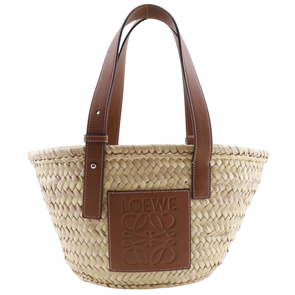 LOEWE】ロエベ バスケットバッグ スモール かごバッグ ラフィア