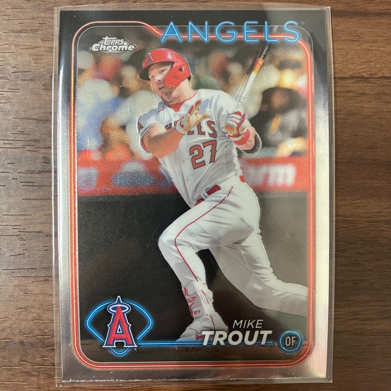 レア ☆【マイク・トラウト ／ Mike Trout】2024 Topps x Andy Friedman Spotlight #6 寝坊 ☆  ロサンゼルス・