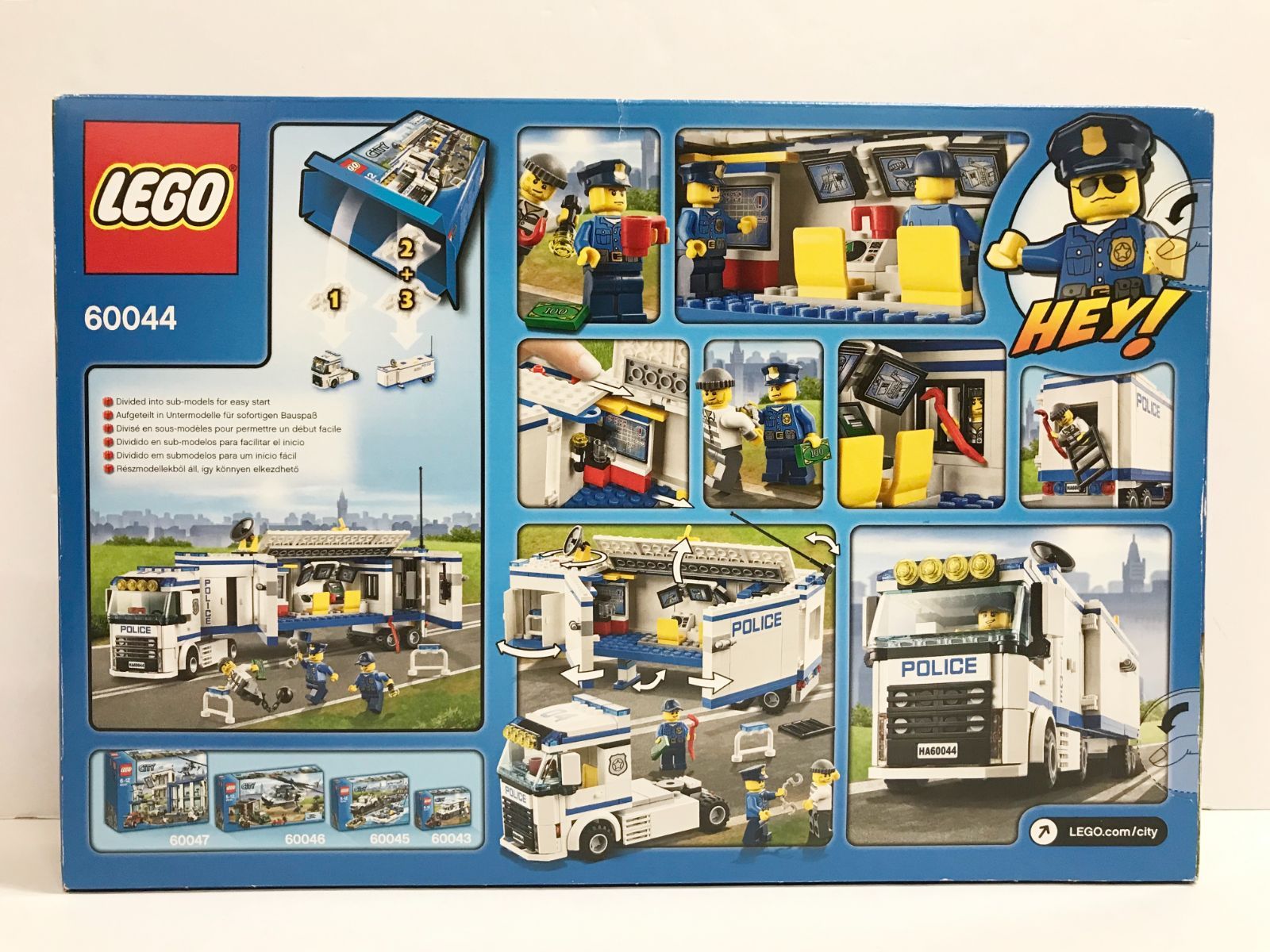 32 LEGO レゴ シティ ポリスベーストラック 60044 箱イタミ有