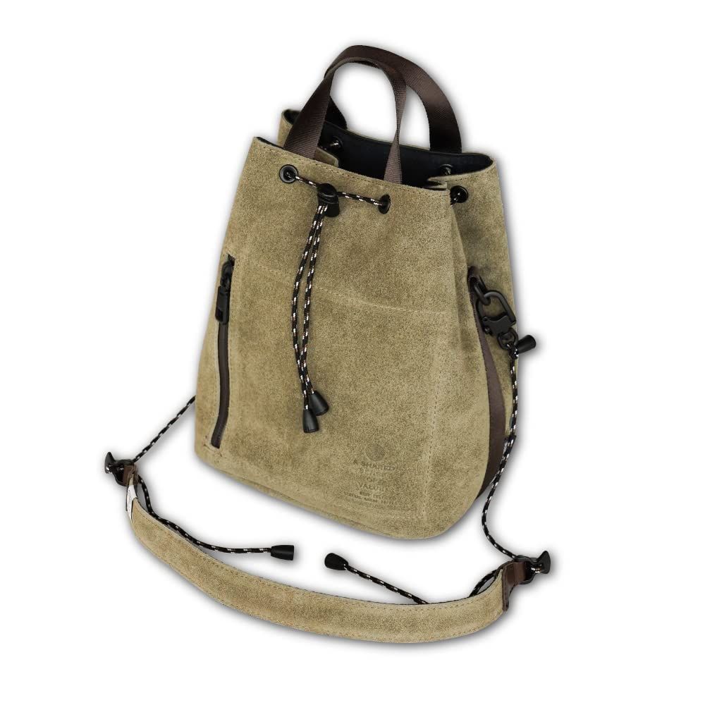 鎌倉天幕×AS2OV KAMAKURA TENMAKU WATER PROOF SUEDE DRAWSTRING BAG|巾着 バッグ