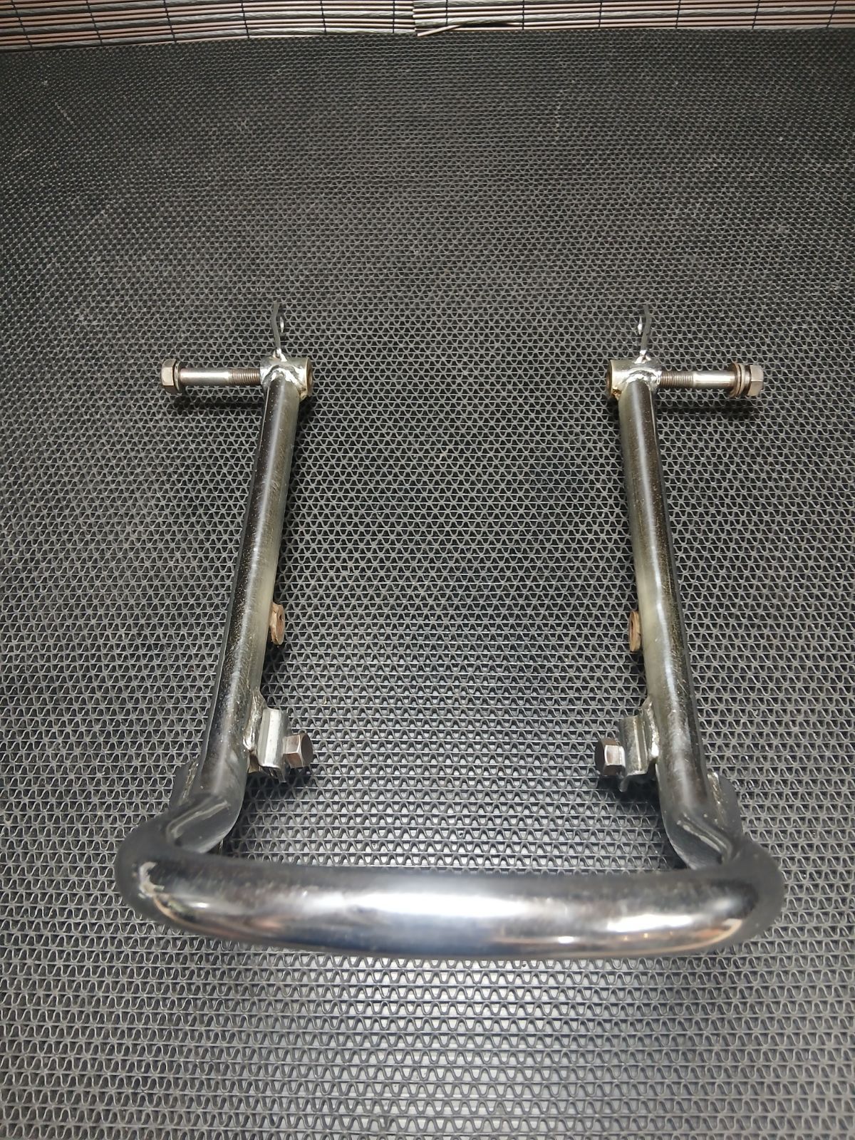 カワサキ W3 タンデムグリップシートレール 650-RS 昭和48年 実動車両 W2TT W1SS ダブサン マッハMACH W1SA 旧車絶版 Z 動画あり