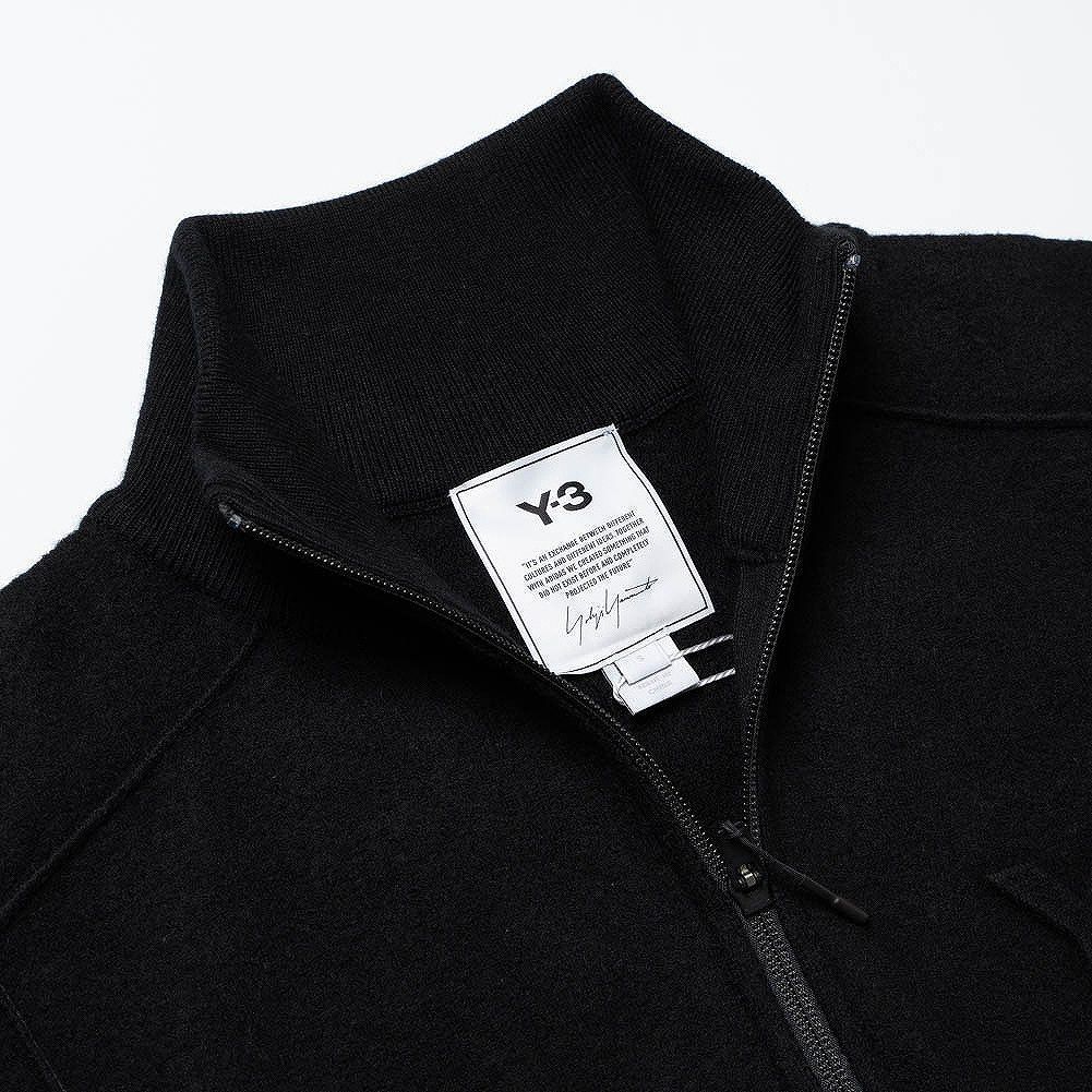 新品】ワイスリー ハーフジップニット Y-3 HB2782 M CLASSIC MERINO 