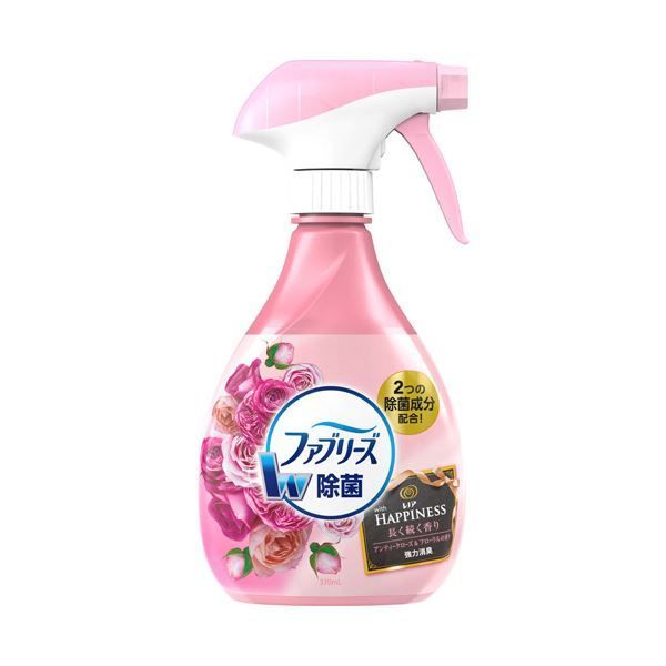 まとめ P＆Gファブリーズ with レノアハピネス アンティークローズ＆フローラルの香り 本体 370ml 1本 ×5セット