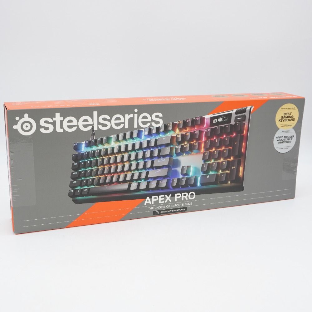 未開封 Apex Pro Gen 3 JP  64665J ゲーミングキーボード  SteelSeries スティールシリーズ ゲーム周辺機器 未開封品