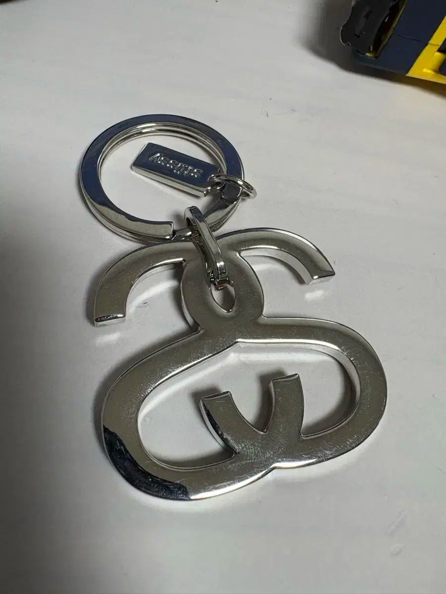 未使用 Stüssy ステューシー SS-LinkBendedキーホルダー