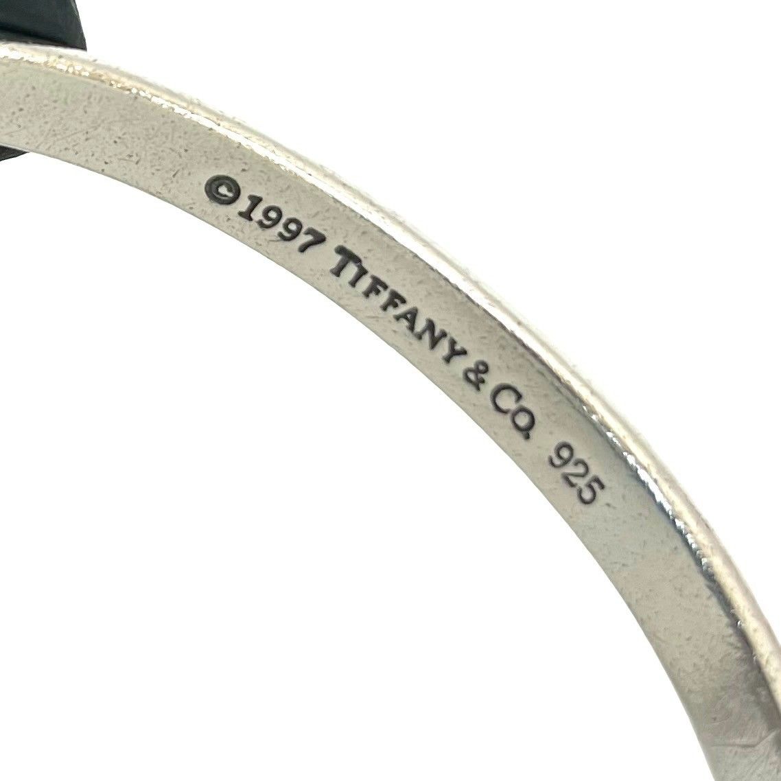 箱 袋付き TIFFANY-Co. ティファニー ナロー バングル シルバー925 バングル ブレスレット 小物 シルバー 02727