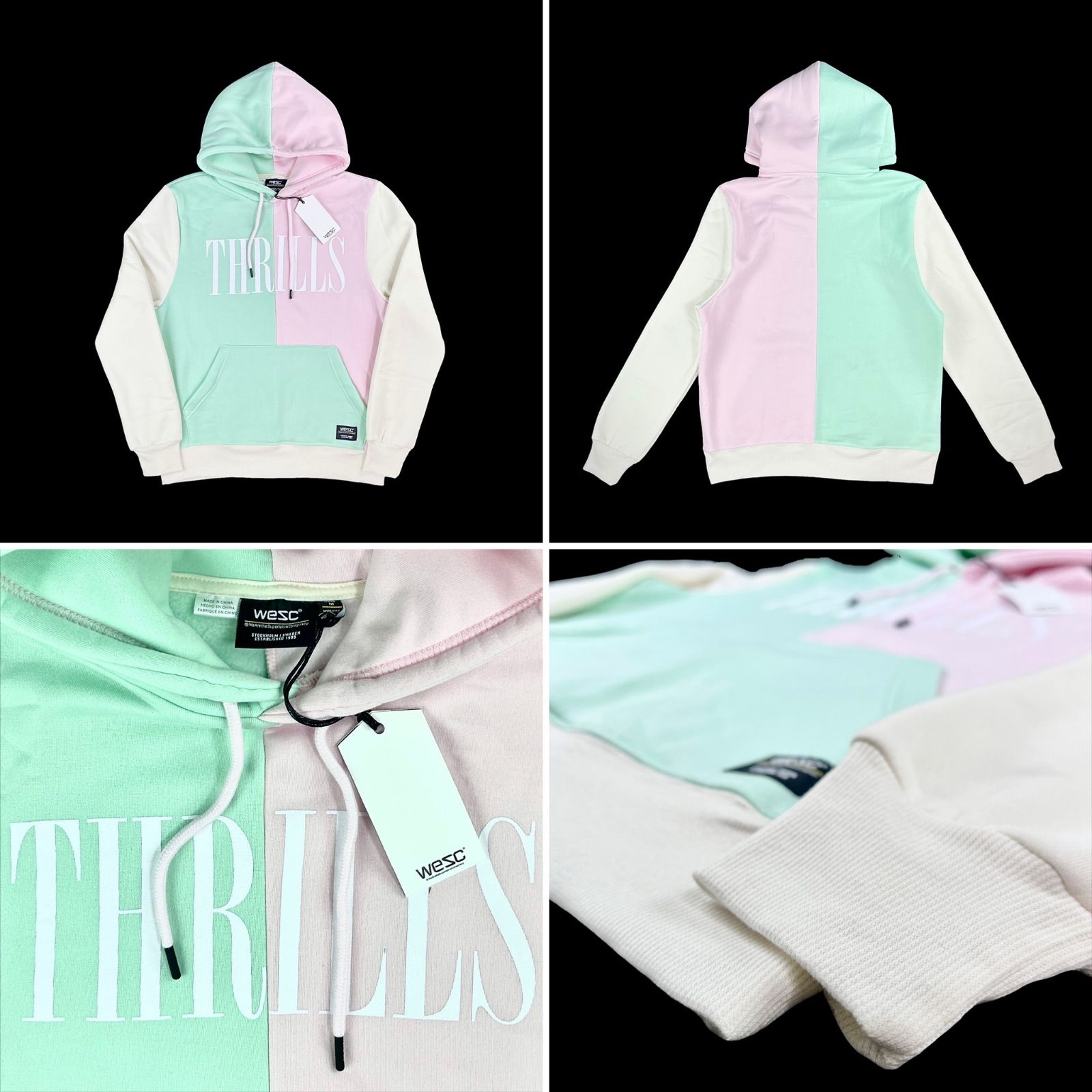 新品 スタンプド STAMPD デイトナ モーター系 ロゴ フーディ