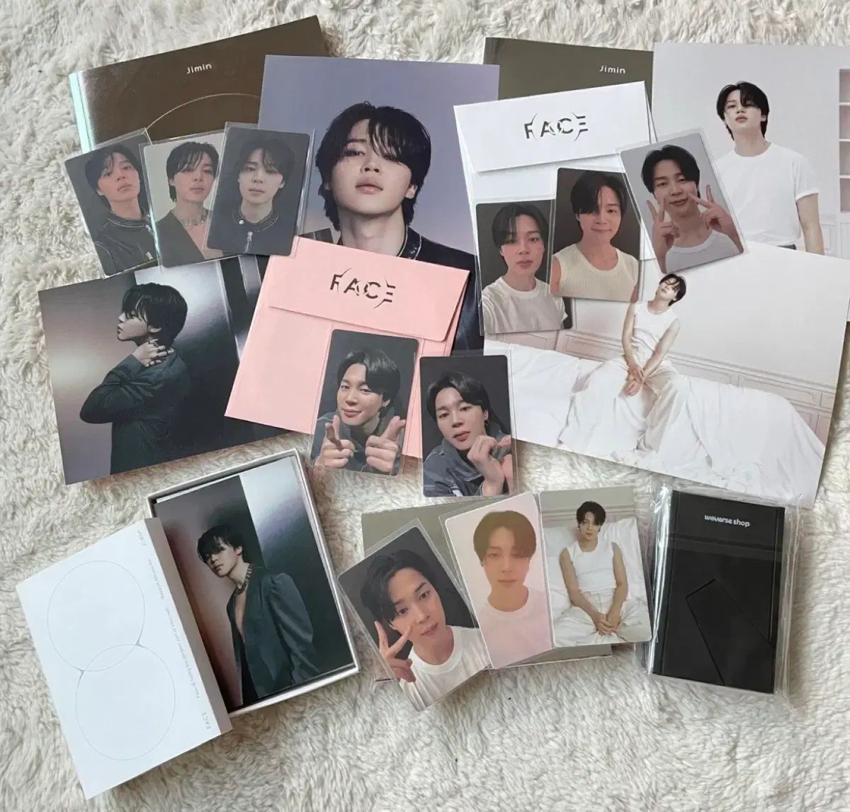 防弾少年団(BTS) - BTS JIMIN / FACE Weverse特典 BTS ジミン(JIMIN・パクジミン) FACE アルバム セット WEVERSE