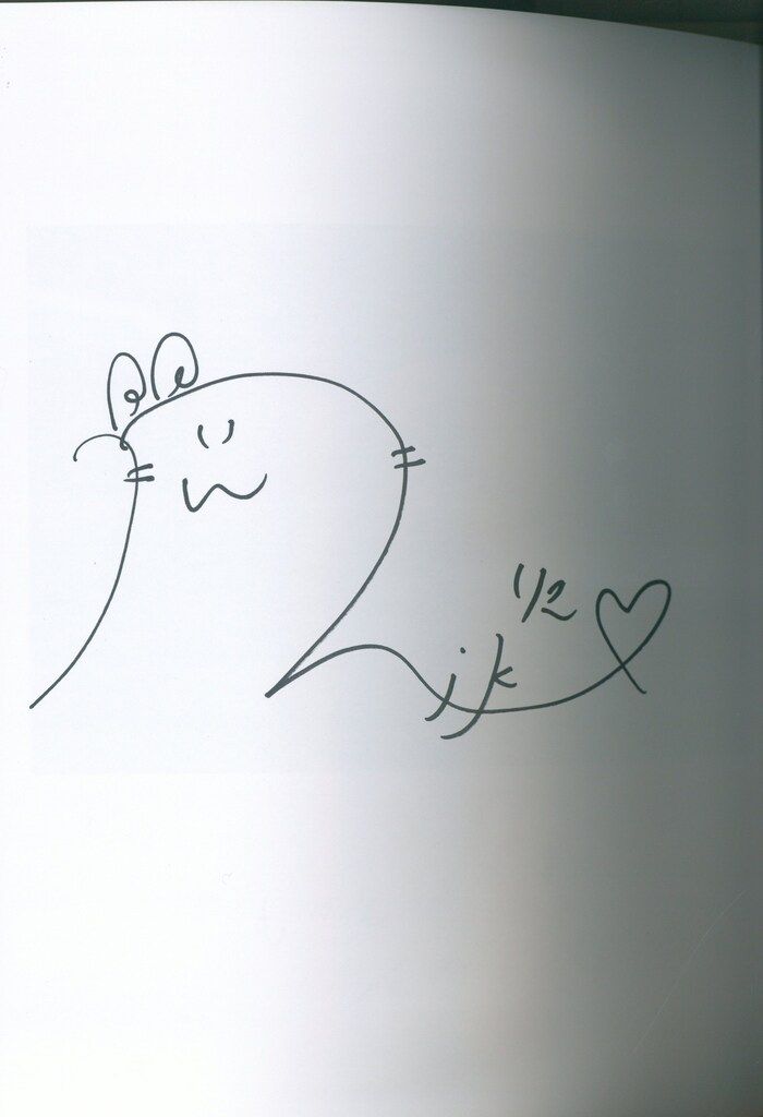 鈴原律　サイン色紙 サイン入り 鈴原りこ もっといっぱい、すきになる。