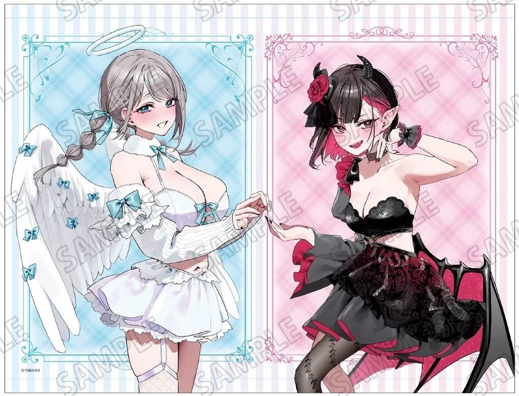 中古】タペストリー 早乙女志乃＆白雪恋 描き下ろしB2