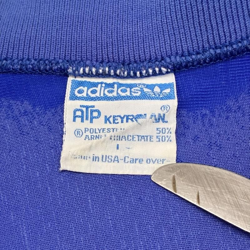 70s 80s adidas original トラックジャケット　ATPタグ 70-80s Vintage adidas Ventex ATP Track Jacket L
