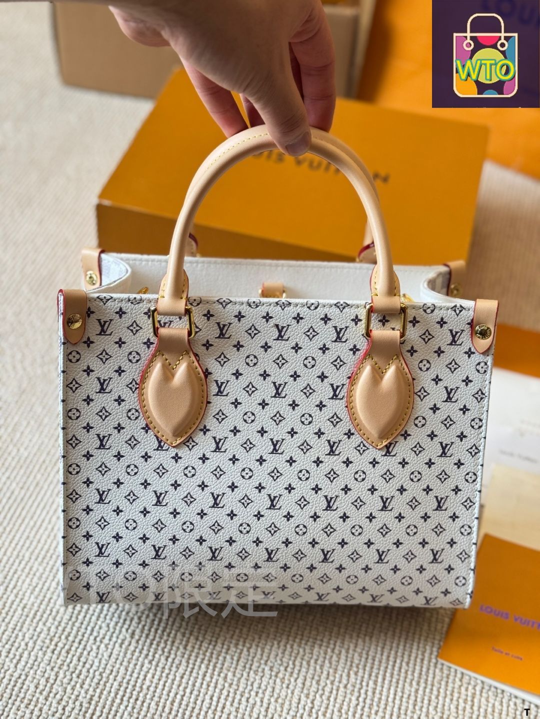  今日 LV Onthego 25 cm プリントジャングルバッグ-WTO輸入4 トートバッグ バッグ