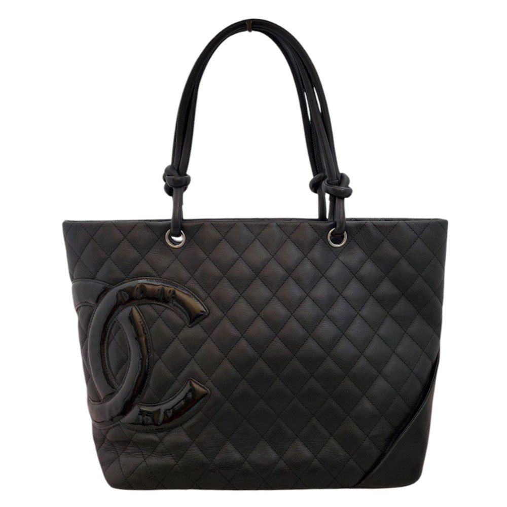 CHANEL シャネル　カンボンライン　フラップトート　ラムスキン　ベージュ 正規品】□美品□1円□CHANEL シャネル カンボンライン