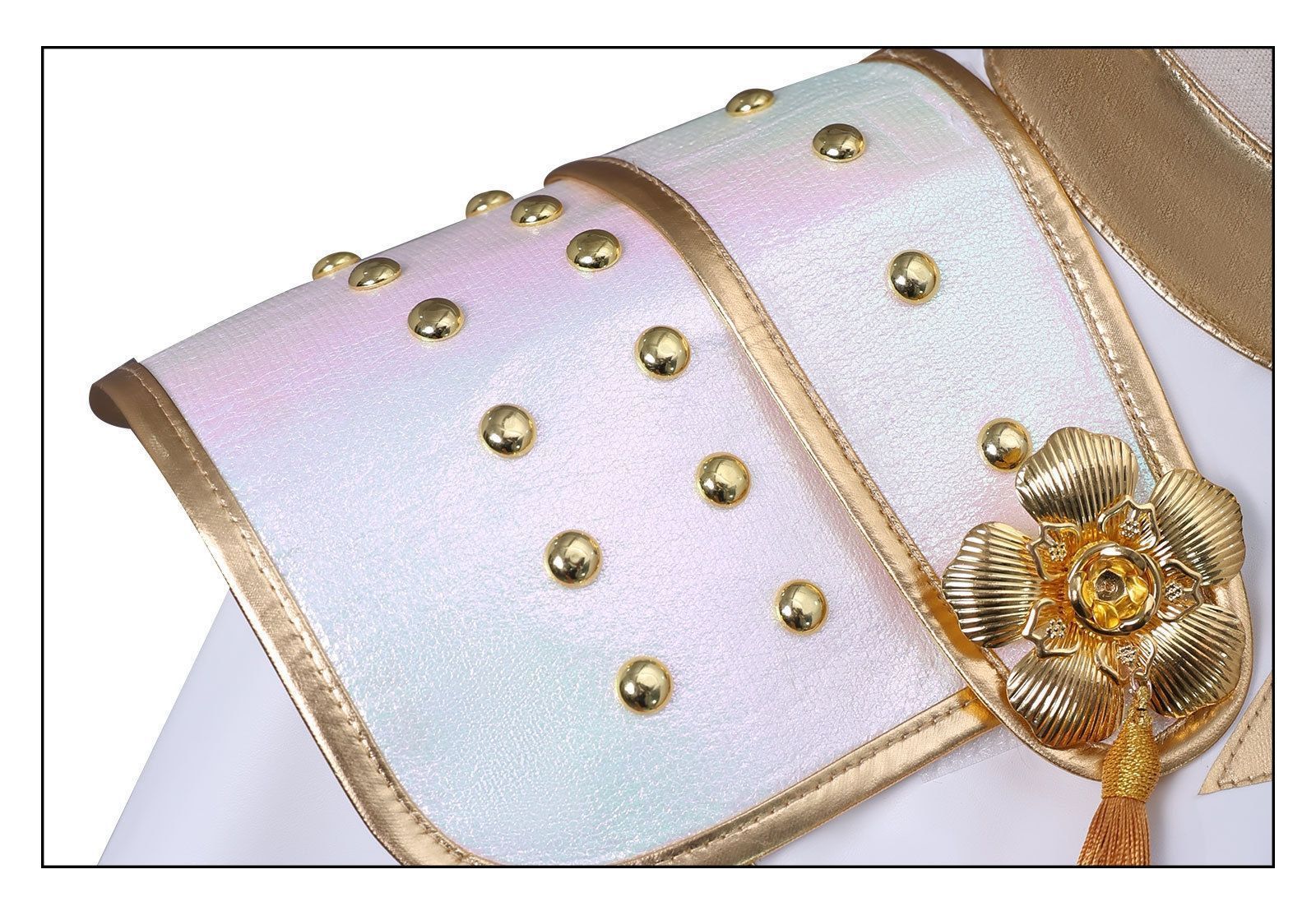 コスプレ服韓流女団白コスチュームK-POPルミハンターメイド