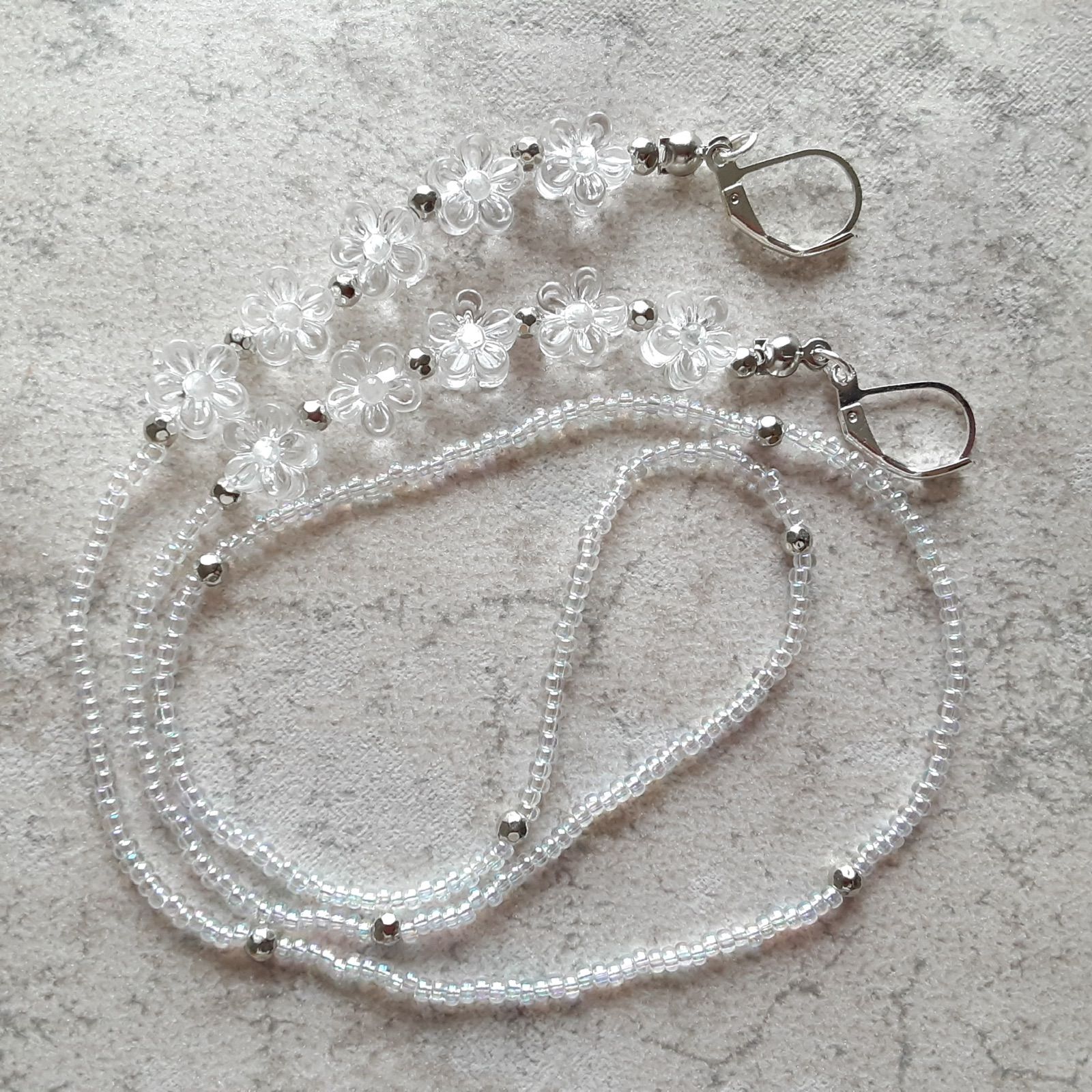 2way🌼お花のマスクストラップ&ネックレス♡mask strap/mask chain