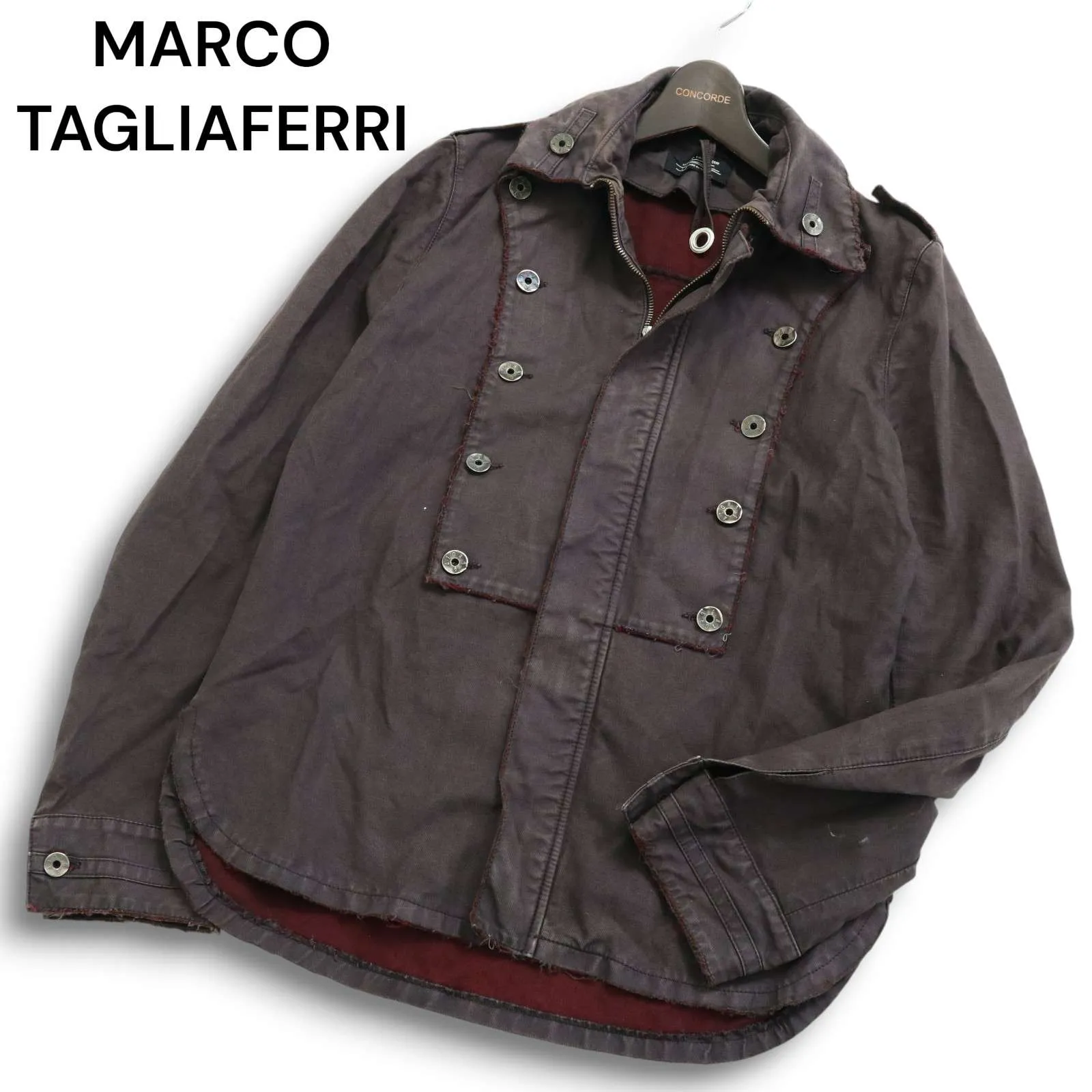 未使用タグ付き　MARCO TAGLIAFERRI ライダース　本革　イタリア製 未使用タグ付き MARCO TAGLIAFERRI ライダース 本革 イタリア製