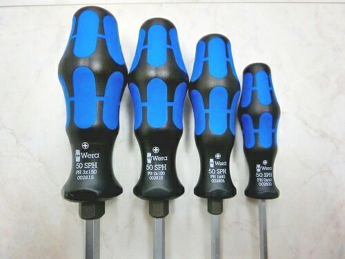 Weraダイヤモンド ドライバー4本セット50SPH 4S