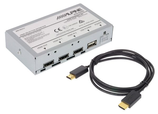 ALPINEアルパイン製ディスプレイオーディオ対応HDMIセレクターKCX-630HD