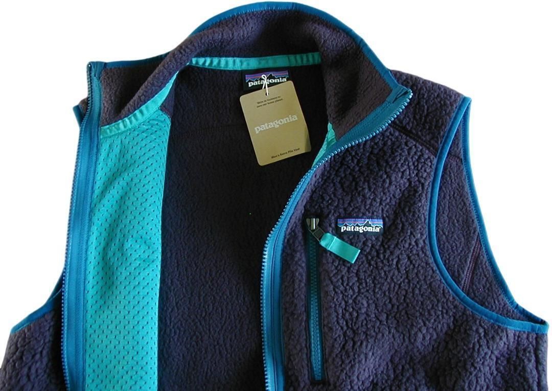 送料込 M パタゴニア M’s レトロ パイル ベスト Patagonia Obsidian Plum OBPL
