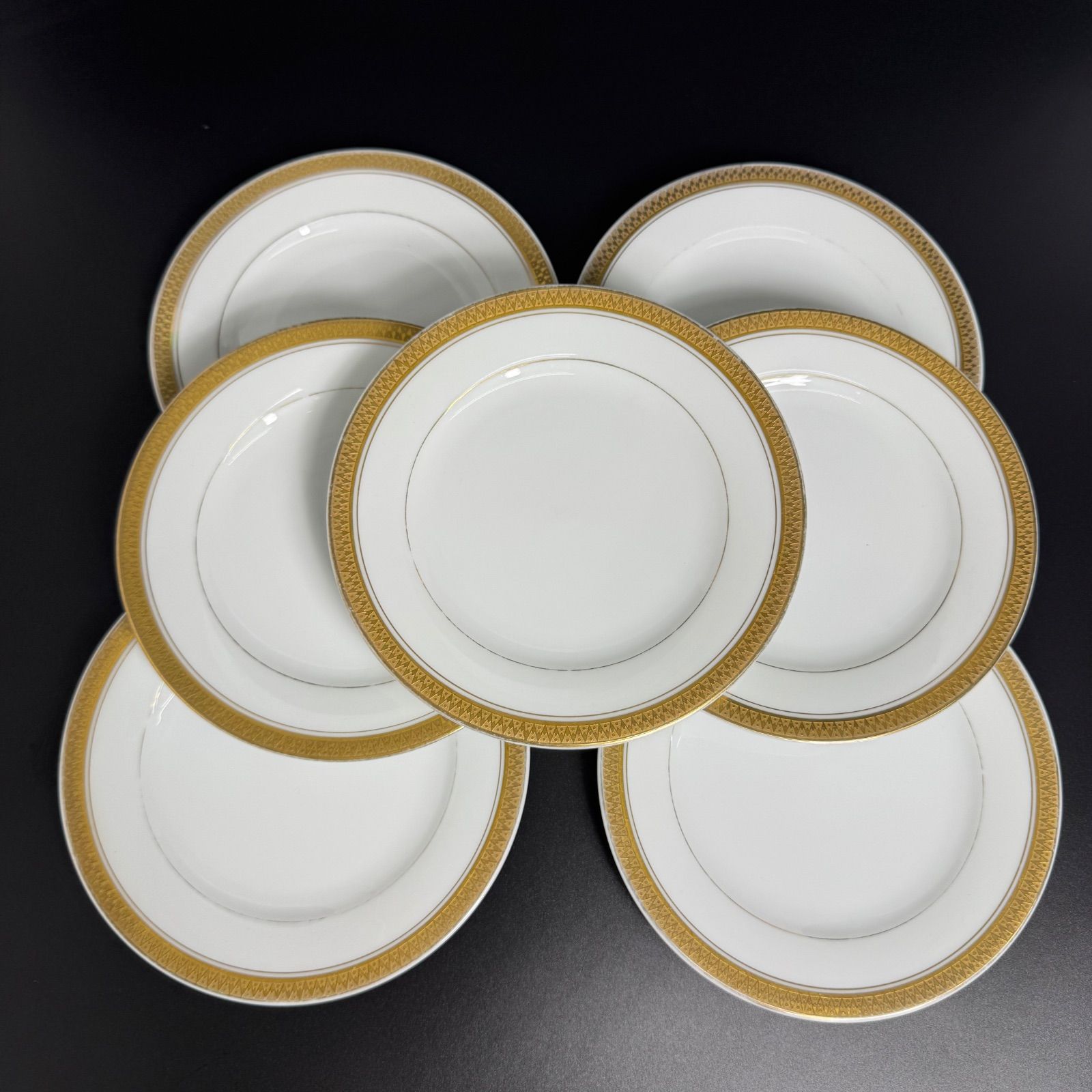 ノリタケ GOLDRIDGE 金彩プレート 7枚セット 5480S B品扱い 食器