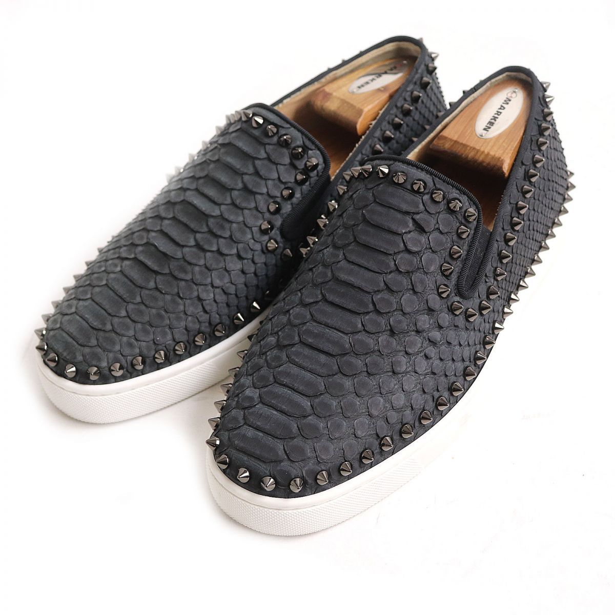 極美品◇Christian Louboutin クリスチャンルブタン ピックボート 