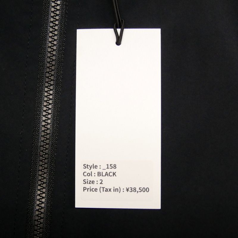 UNTRACE アントレース 国内正規 25SS ZIPPER VEST ジッパーベスト _158