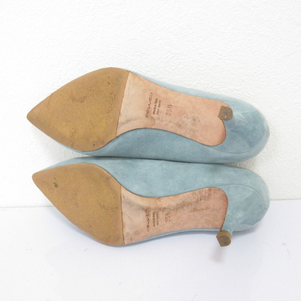 良品 PELLICO ペリーコ ANELLI アネッリ スエード ポインテッドトゥ  