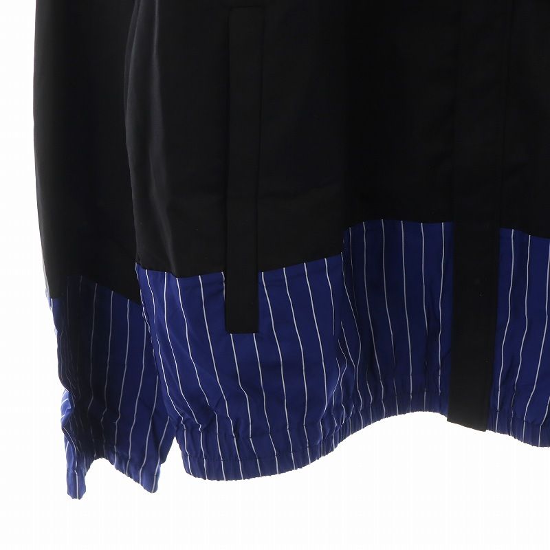 ジルサンダー JIL SANDER ブルゾン ジャケット ストライプ切替 ジルサンダー JIL SANDER ブルゾン ジャケット ストライプ切替