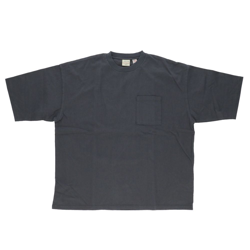 ブルーグレー  Sサイズ  Goodwear USAコットンスーパービッグ無地ポケットT goodwear tシャツ グッドウェア 2w72501 メンズ シャツ Goodwear USA 半袖tシャツ スーパービッグ無地ポケットT トップス イン