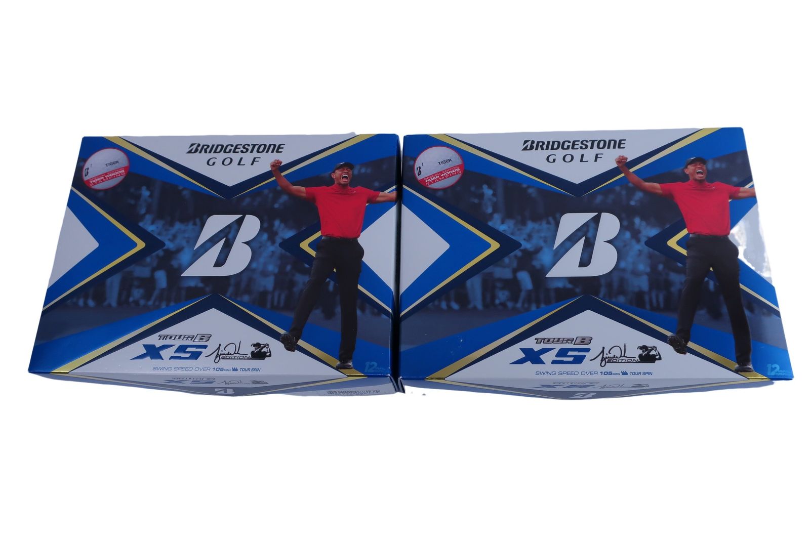 【新品】BRIDGESTONE GOLF(ブリヂストンゴルフ) ゴルフボール タイガーウッズエディション 2ダース TOUR B XS 2020年モデル ゴルフ用品 2410-0060 新品