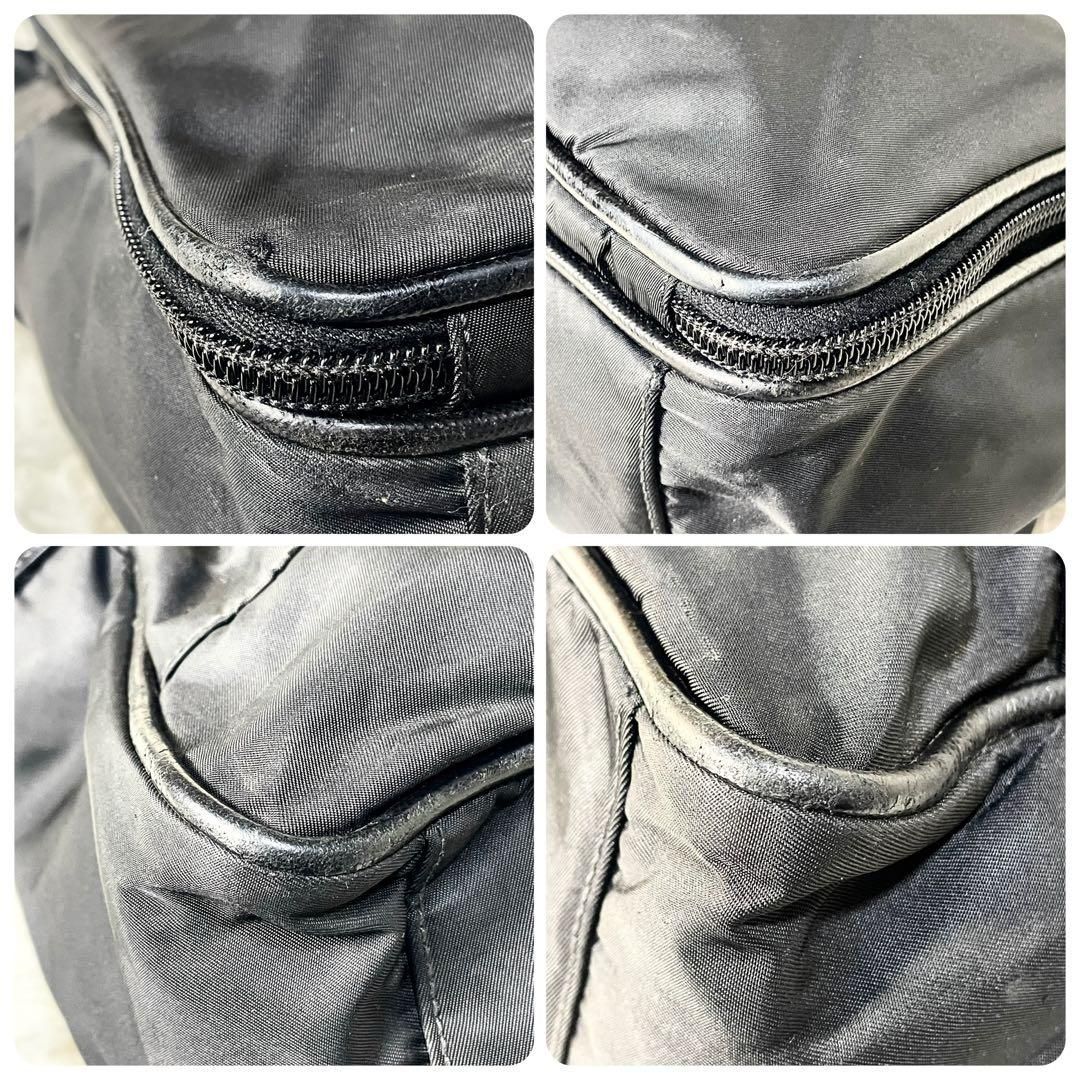 プラダ PRADA 2way ショルダーバッグ ビジネスバッグ ナイロン 黒