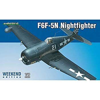 【中古】(未使用･未開封品)　エデュアルド 1/48 ウィークエンドエディション アメリカ海軍 グラマンF6F-5Nヘルキャット プラモデル  EDU84133 qdkdu57