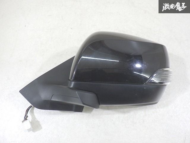 【保証付】 スバル 純正 YAM エクシーガ 2013年 サイドミラー ドアミラー 片側のみ 9ピン D4S クリスタルブラックシリカ 即納 棚13-2