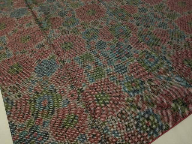 平和屋着物●本場大島紬　7マルキ　舞花文　正絹　逸品　CAAT7546vp 平和屋着物○本場大島紬 7マルキ 舞花文 正絹 逸品 CAAT7546vp - メルカリ