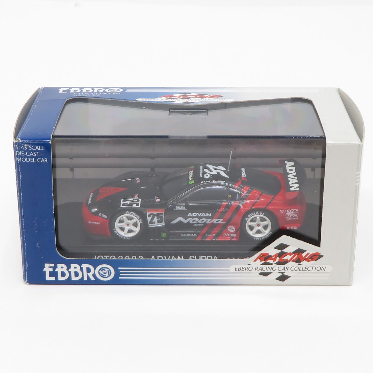 エブロ 1/43 レーシングカーコレクション JGTC 2003 ADVAN SUPRA