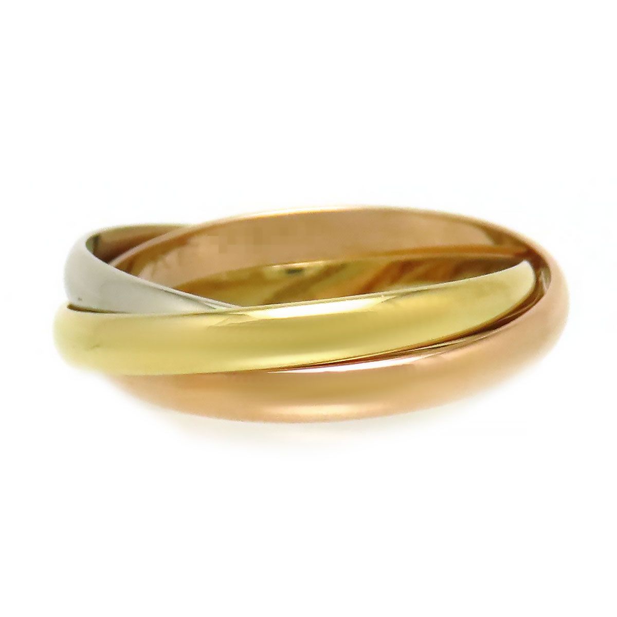 カルティエ トリニティ リング SM 57 750 K18YG K18WG K18PG ユニセックス CARTIER ジュエリー SHINETEETH_COM