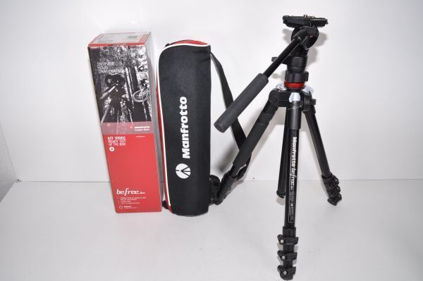 Manfrotto 三脚 befree live ビデオ三脚キット MVH400AH付 アルミニウム MVKBFR-LIVE - メルカリ