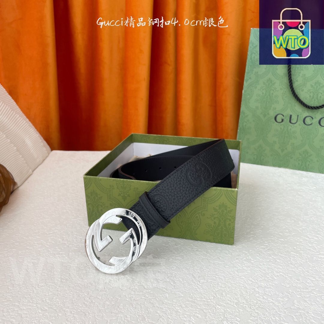 今日特価】Gucci グッチ レザーベルト-1 - メルカリ