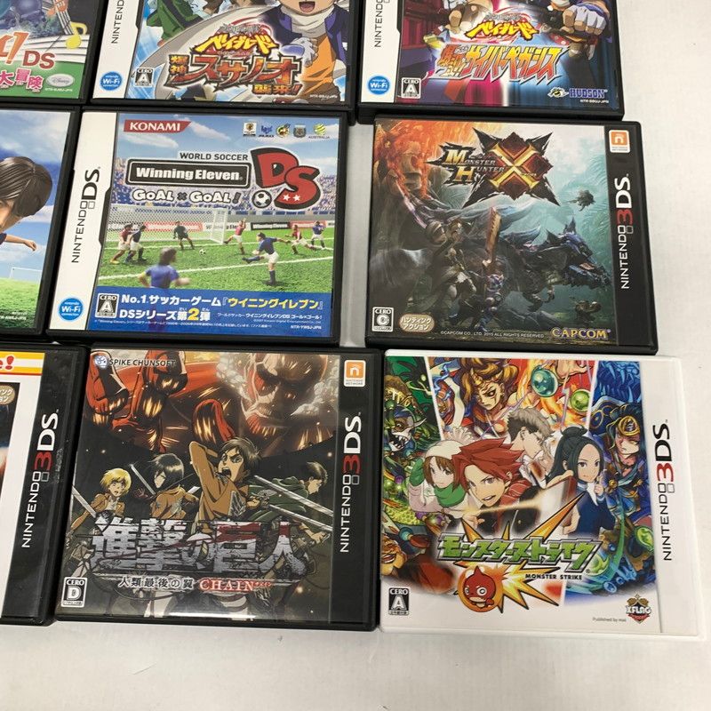 ニンテンドー3DS ゲームソフトセット20本 中古品】 Nintendo 3DS DS