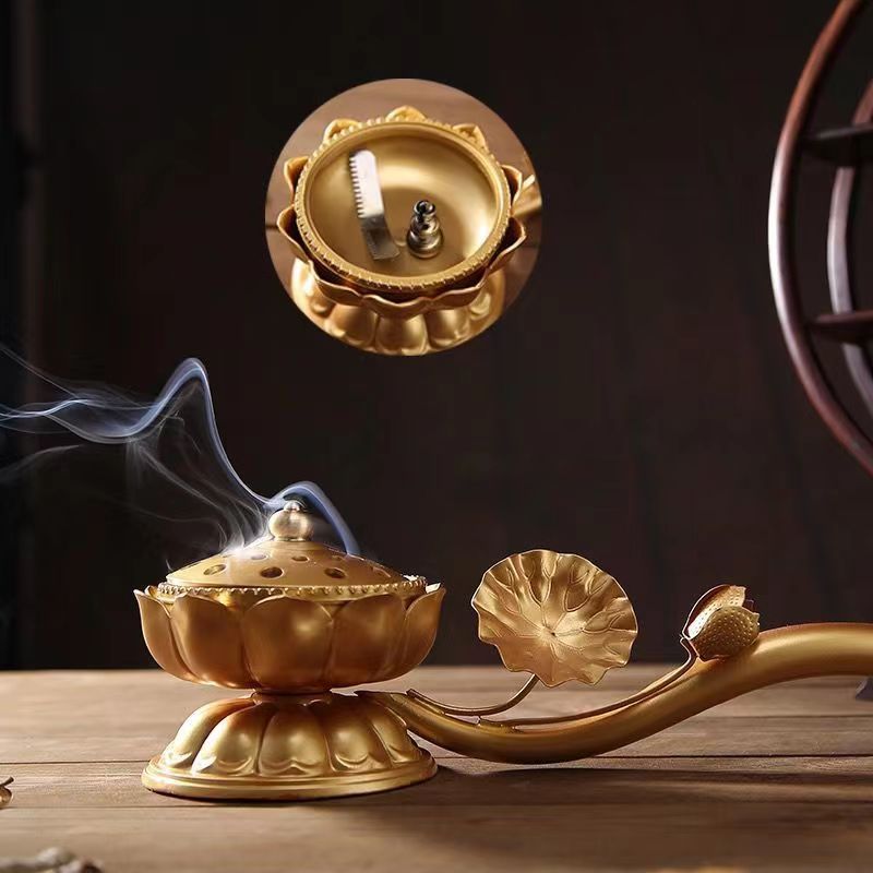 寺院用仏具 柄香炉