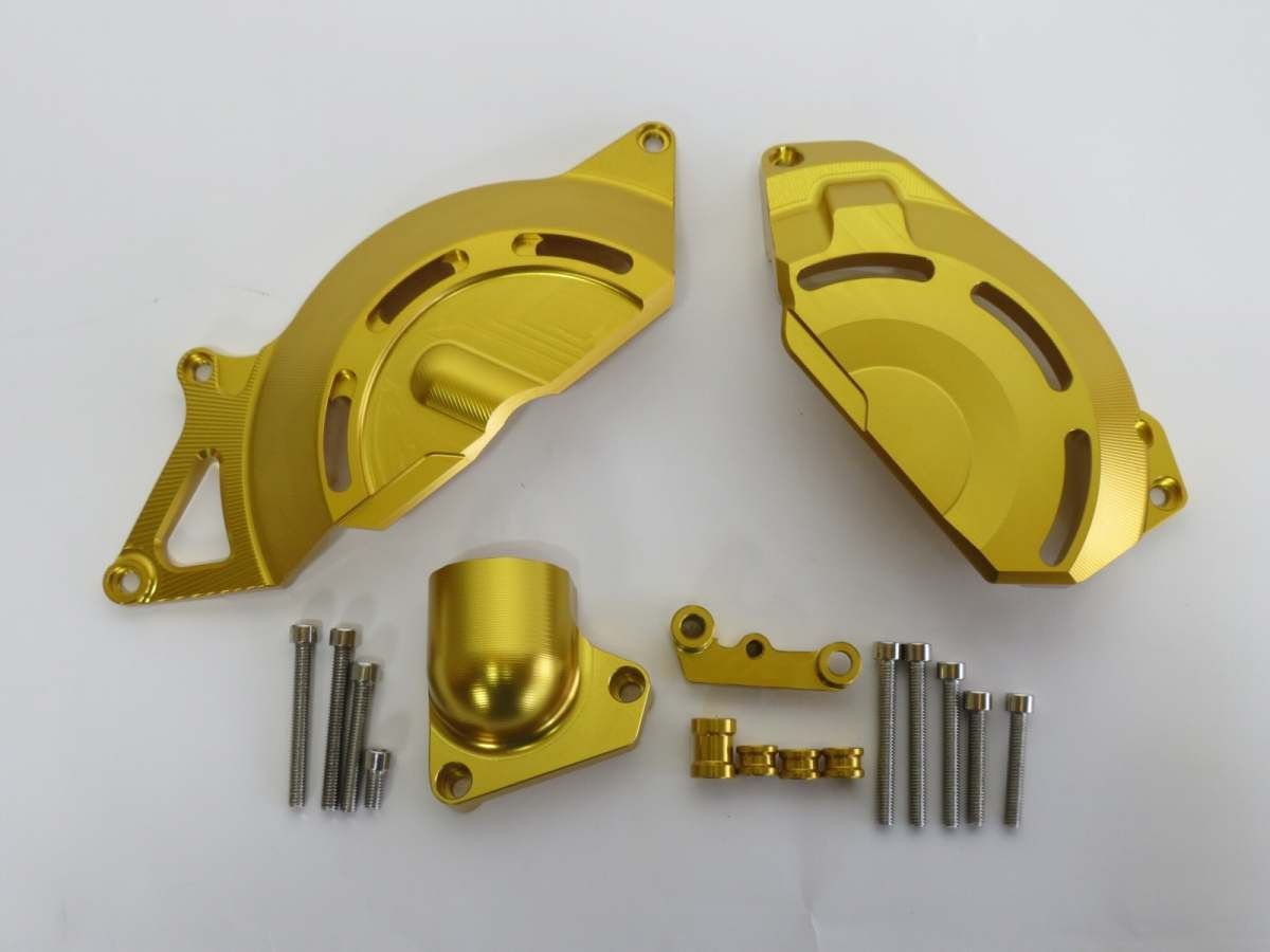 Ninja400 Ninja250 2018- Z250 Z400 2018-2025 CNC加工 エンジン プロテクター 金