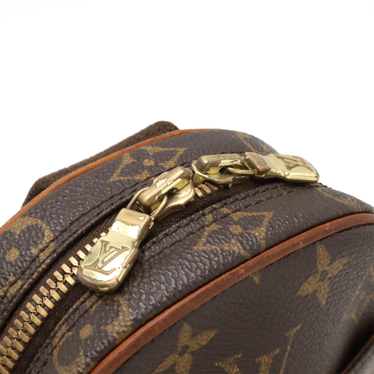 【新品未使用 】LOUIS VUITTON モノグラム ガンジュ ボディバック ルイヴィトン ポシェットガンジュ（モノグラム）ボディバッグの