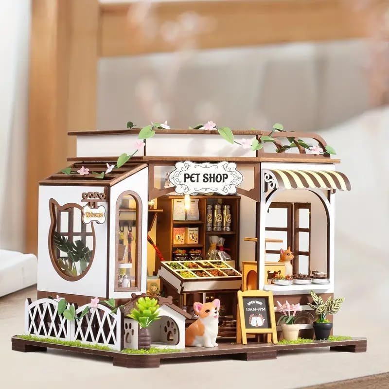 新品※未使用] ドールハウス ミニチュアドールハウスキット DIY