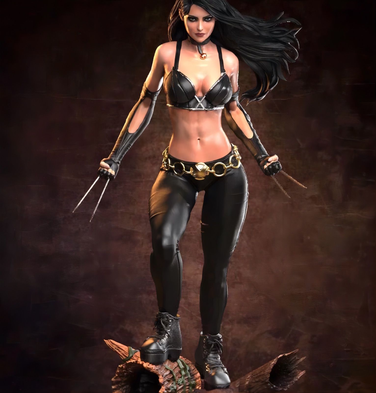 ガレージキット フィギュア X-MEN X-23 未塗装 1/4スケール 51cm