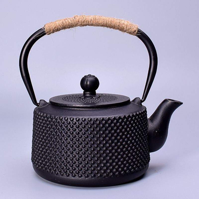 急須 おしゃれ 鉄瓶 やかん 直火 ティーポット新品 急須 直火可 南部鉄器 急須紅茶 ポット 60.8oz/1.8L