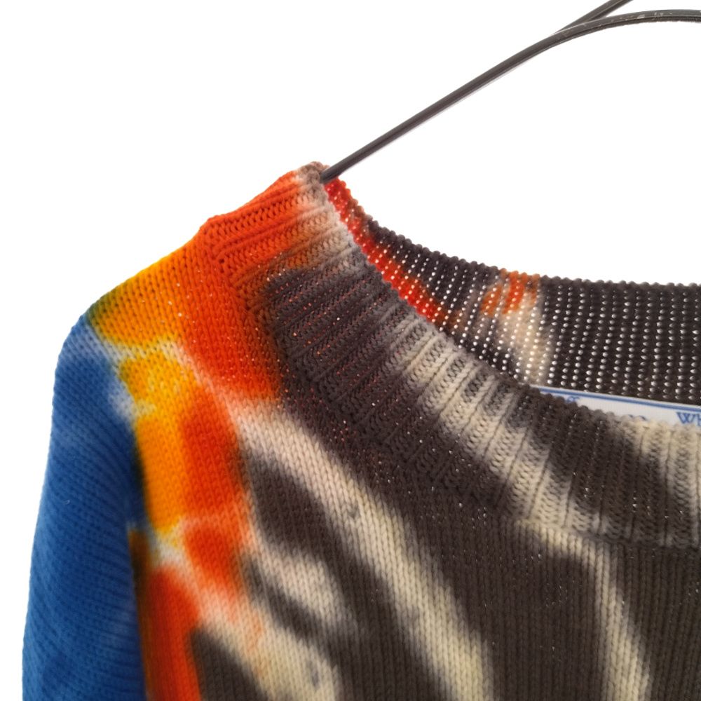 OFF-WHITE (オフホワイト) 22AW Tie-Die Knit Sweater タイダイニット