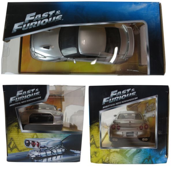 JADATOYS 1:24ワイルドスピードダイキャストカー BRIAN'S NISSAN