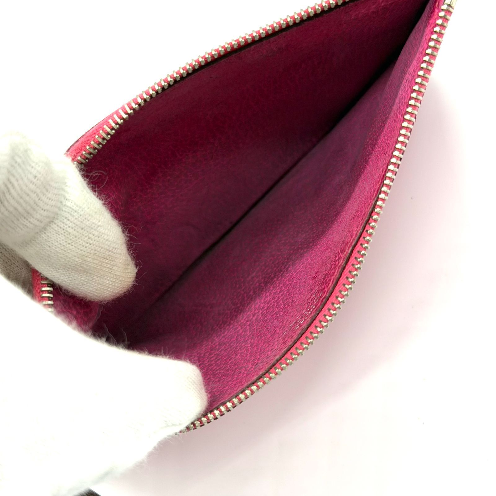 エルメス ドゴンデュオ バイカラー HERMES 二つ折り財布 ダーク  