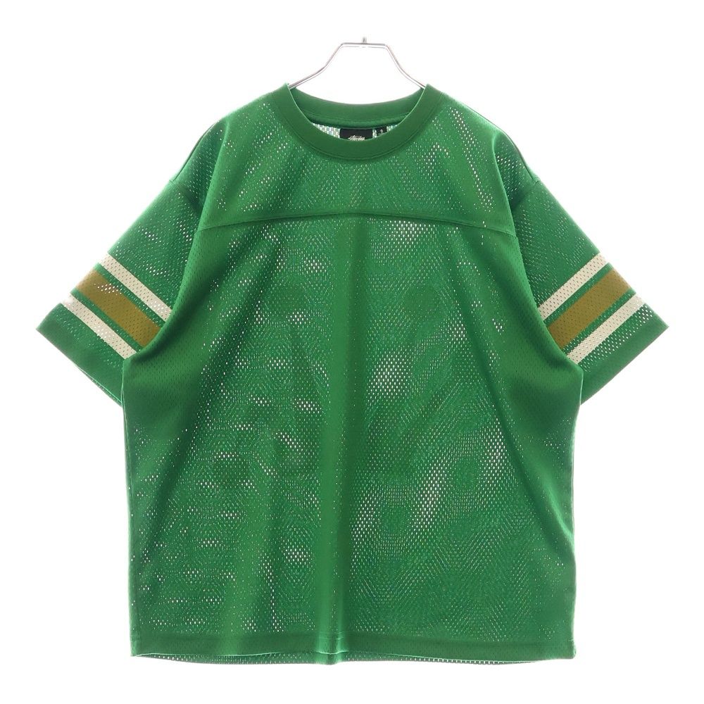STUSSY メッシュゲームシャツ STUSSY ステューシー メッシュ 半袖 ゲームシャツ サイズXL
